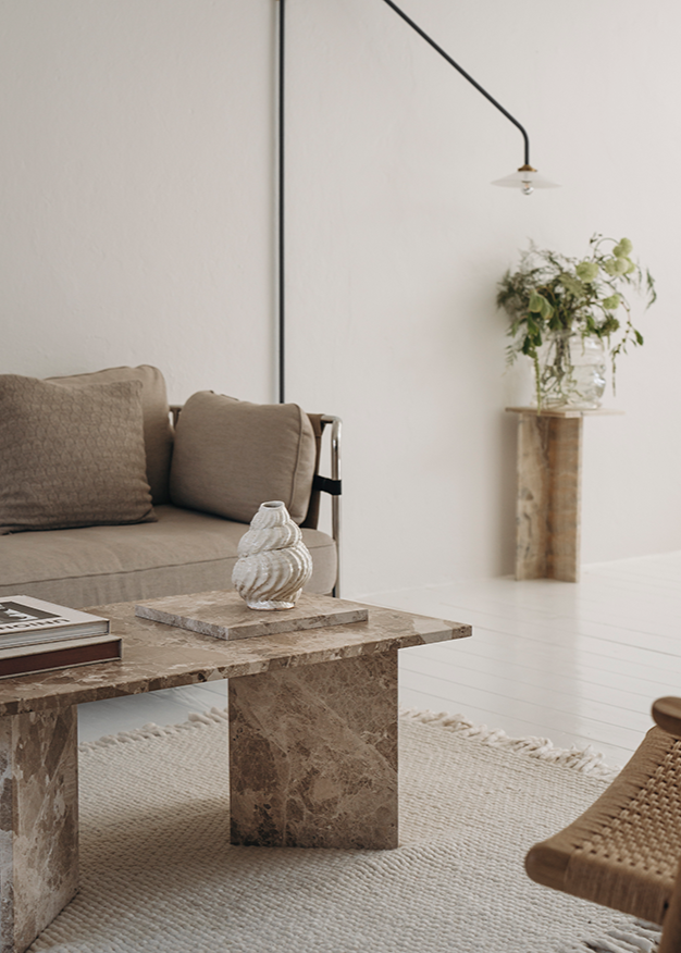 Konkylie | Marrone | Sofabord - Udstillingsmodel