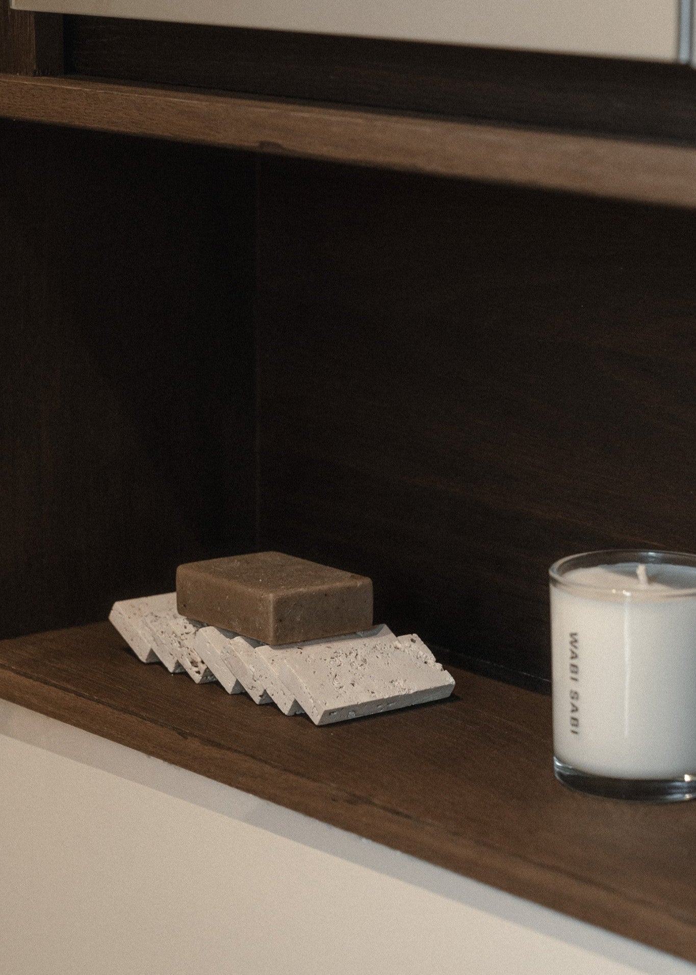 Havgus | Travertine  | Large | Soap tray