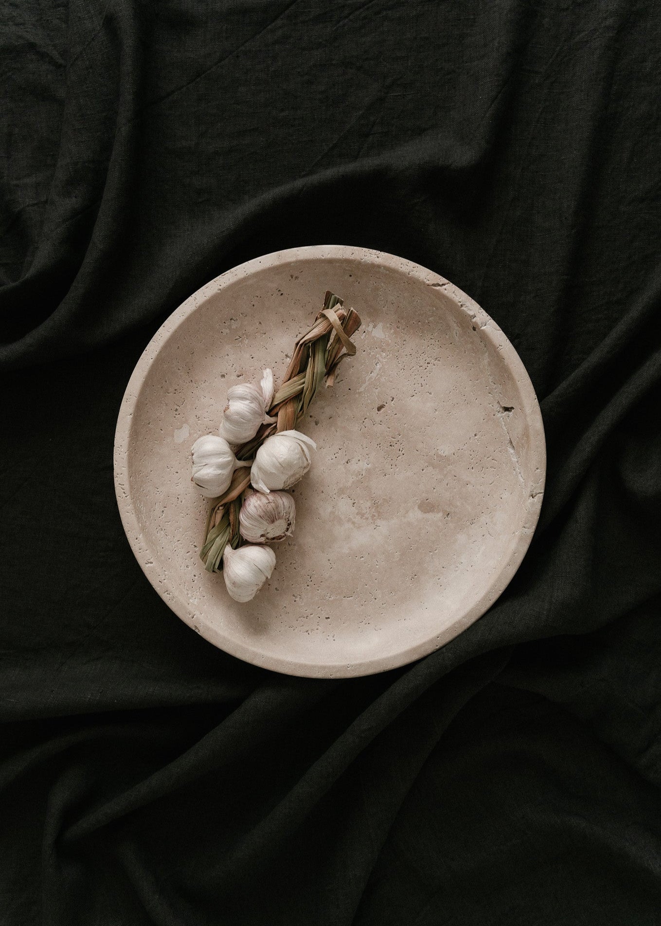 Hyben | Travertin | Skål | Large