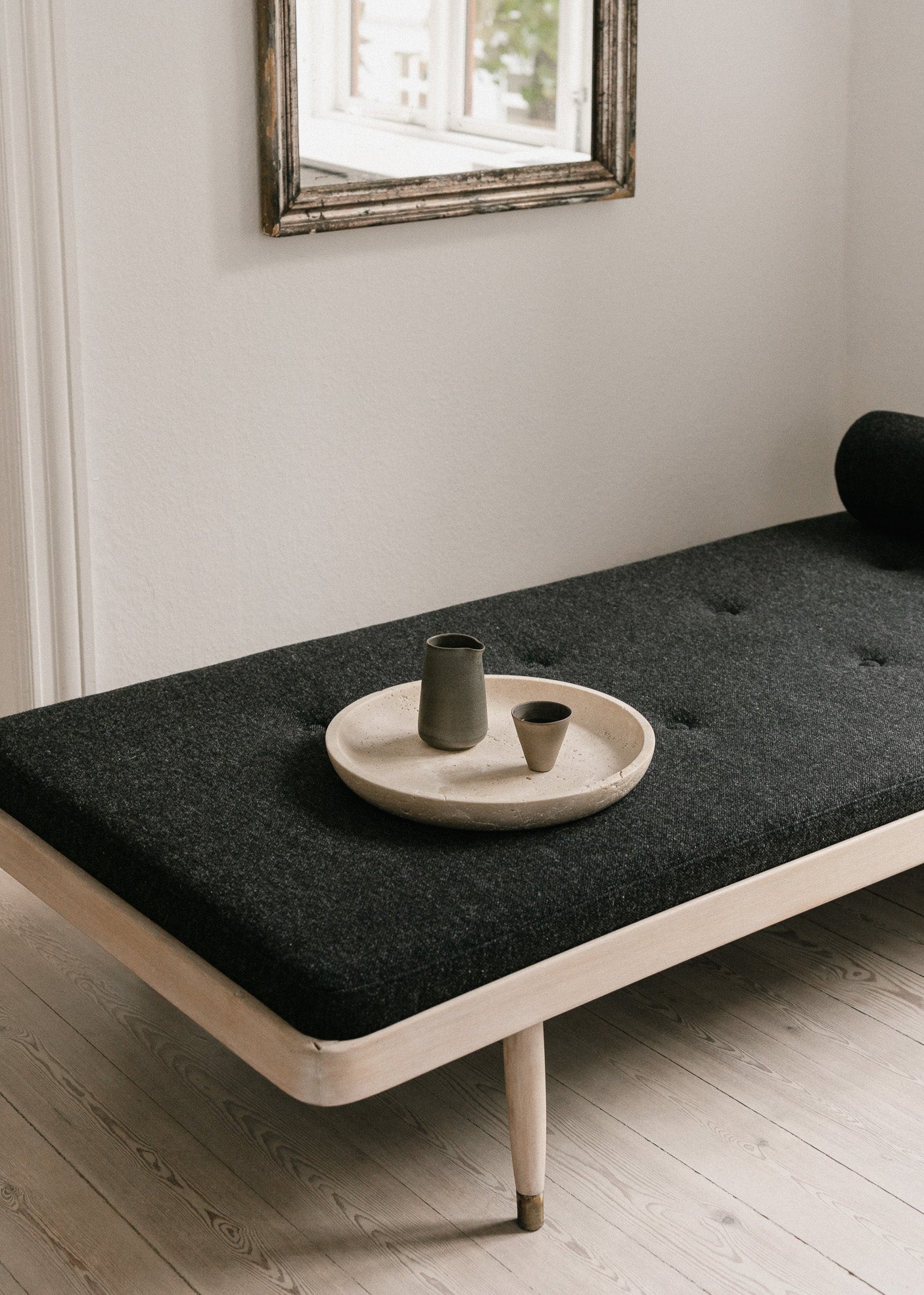 Hyben | Travertin | Skål | Large