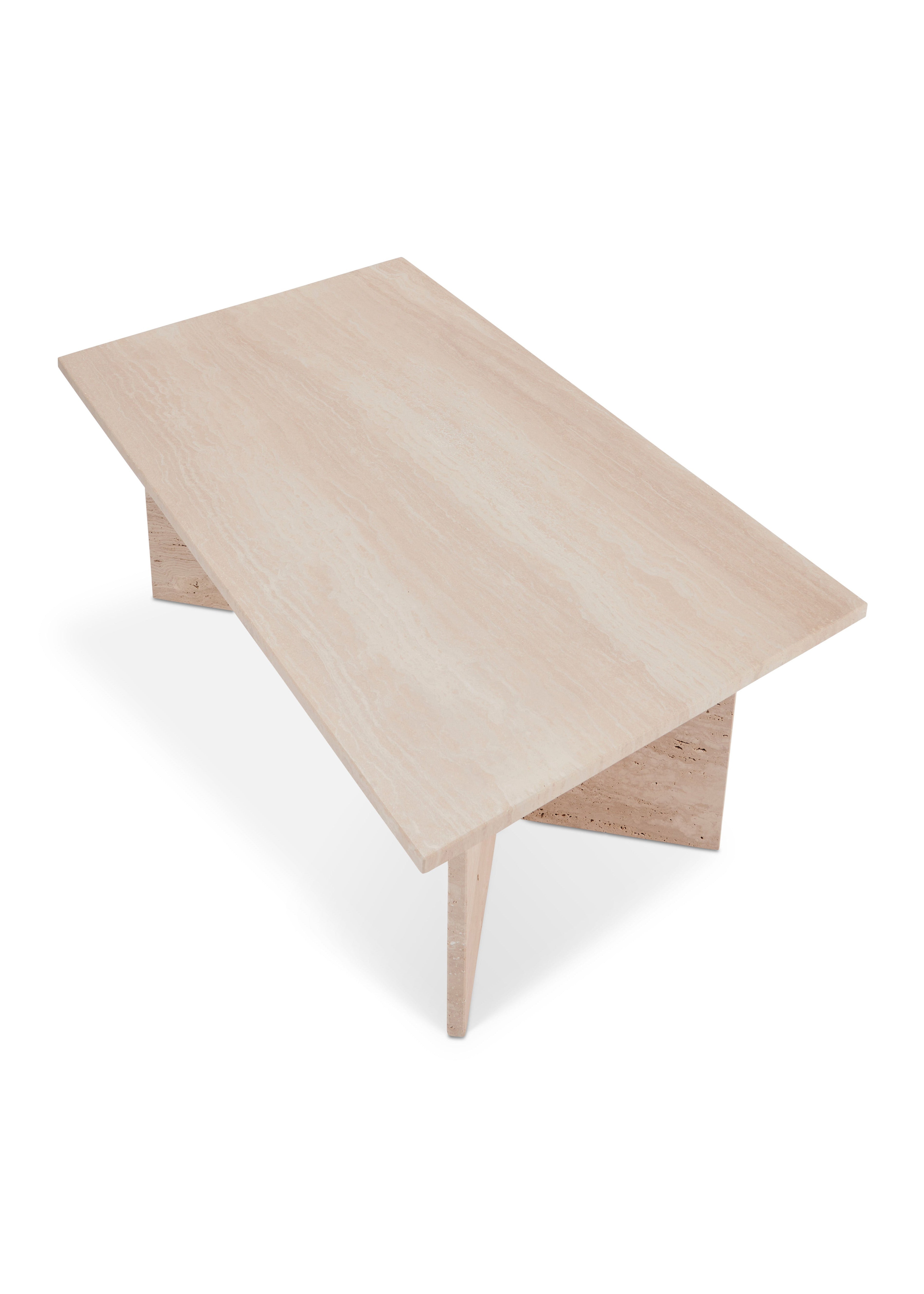 Konkylie | Travertine | Coffee table