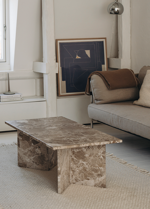 Konkylie | Marrone | Coffee table