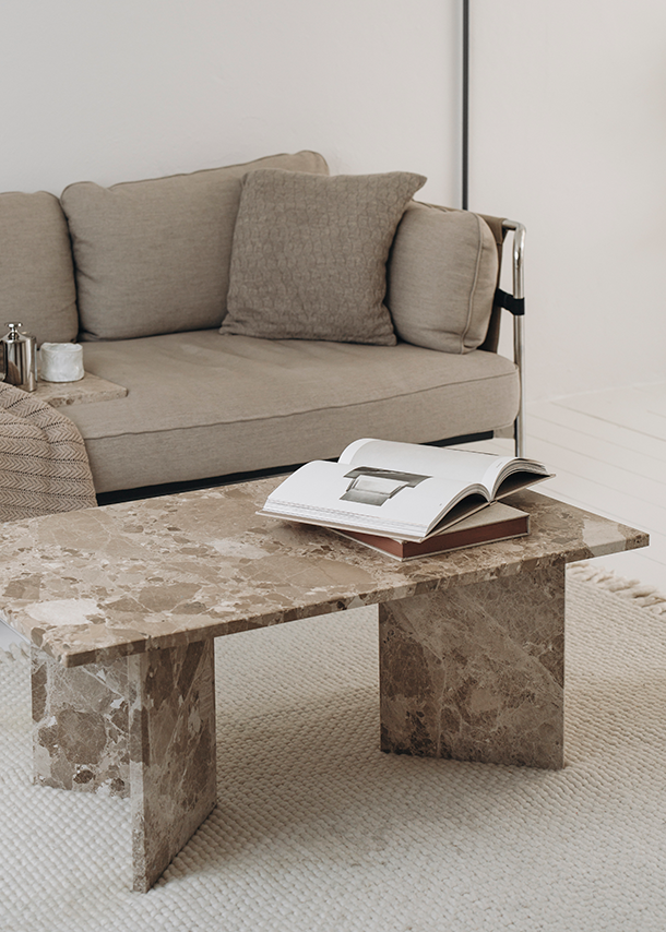 Konkylie | Marrone | Coffee table