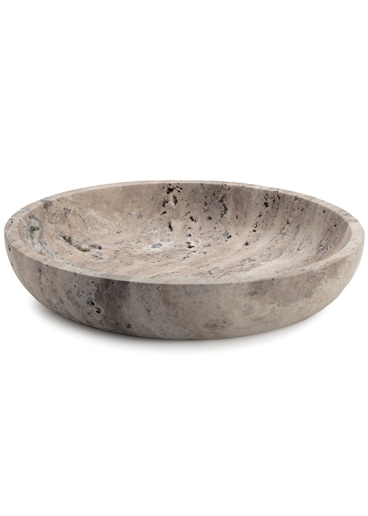 Hyben | Travertin Silver | Bowl | Small