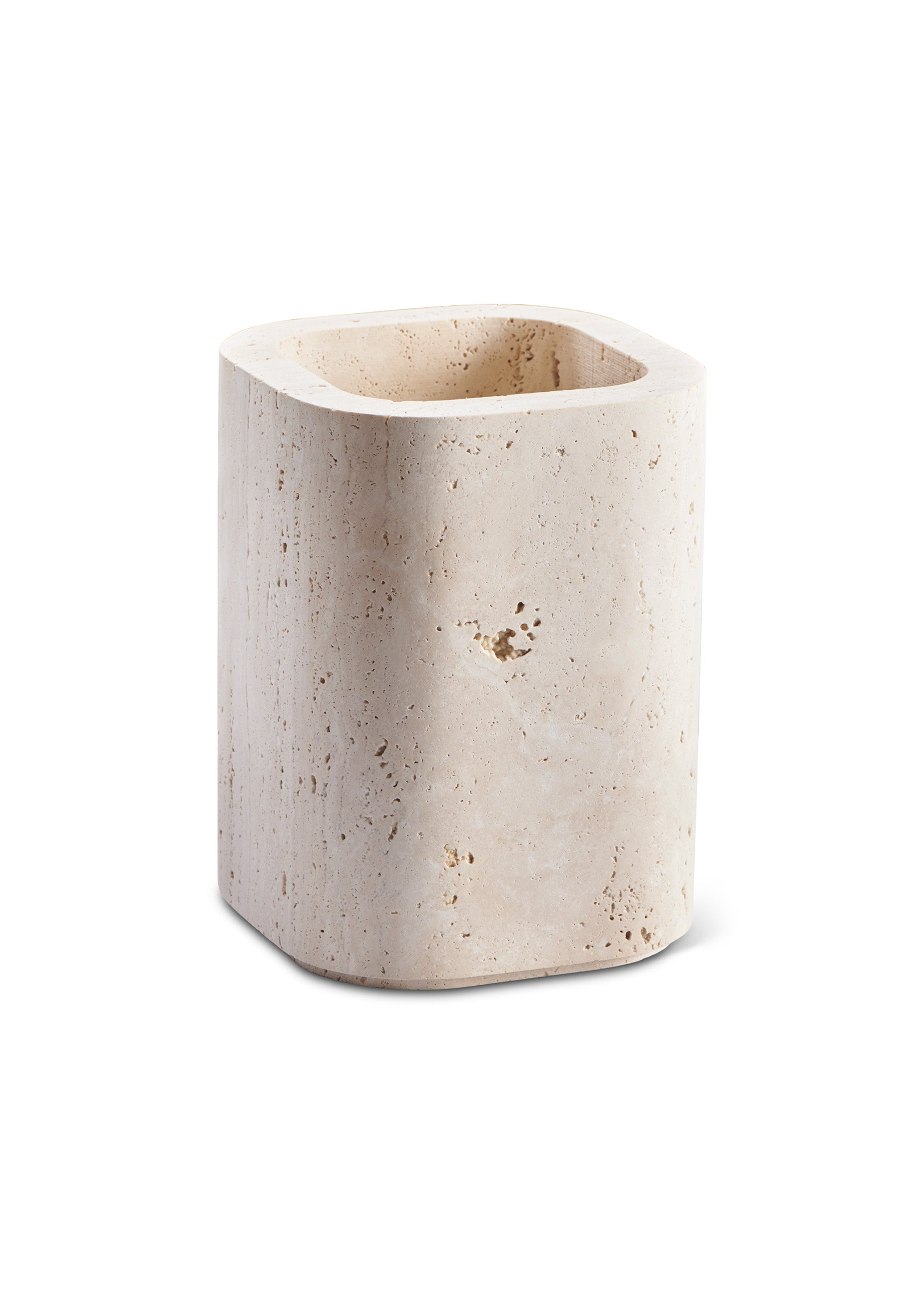 Siv | Travertine | Vase | Small