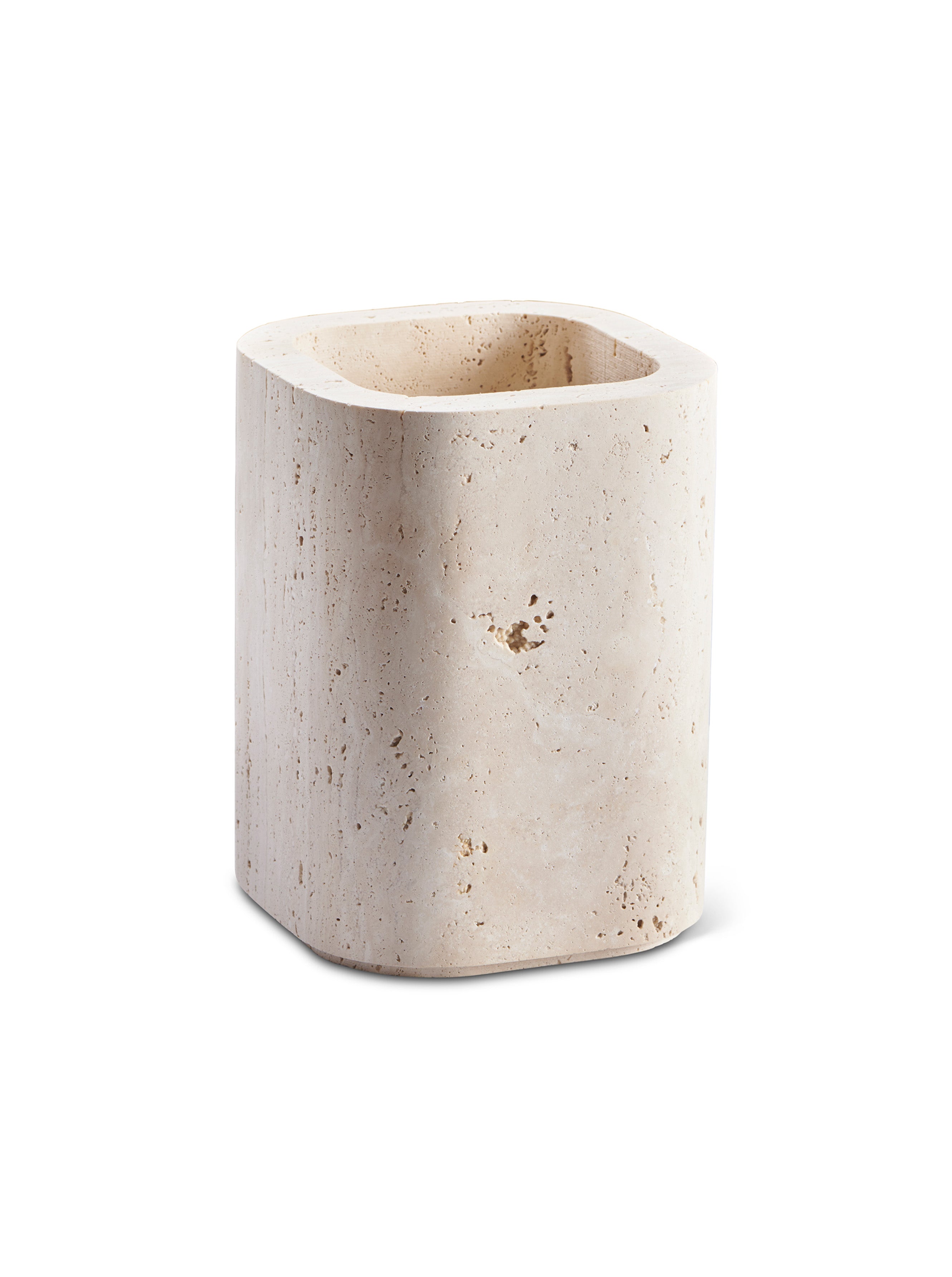 Siv | Travertine | Vase | Small