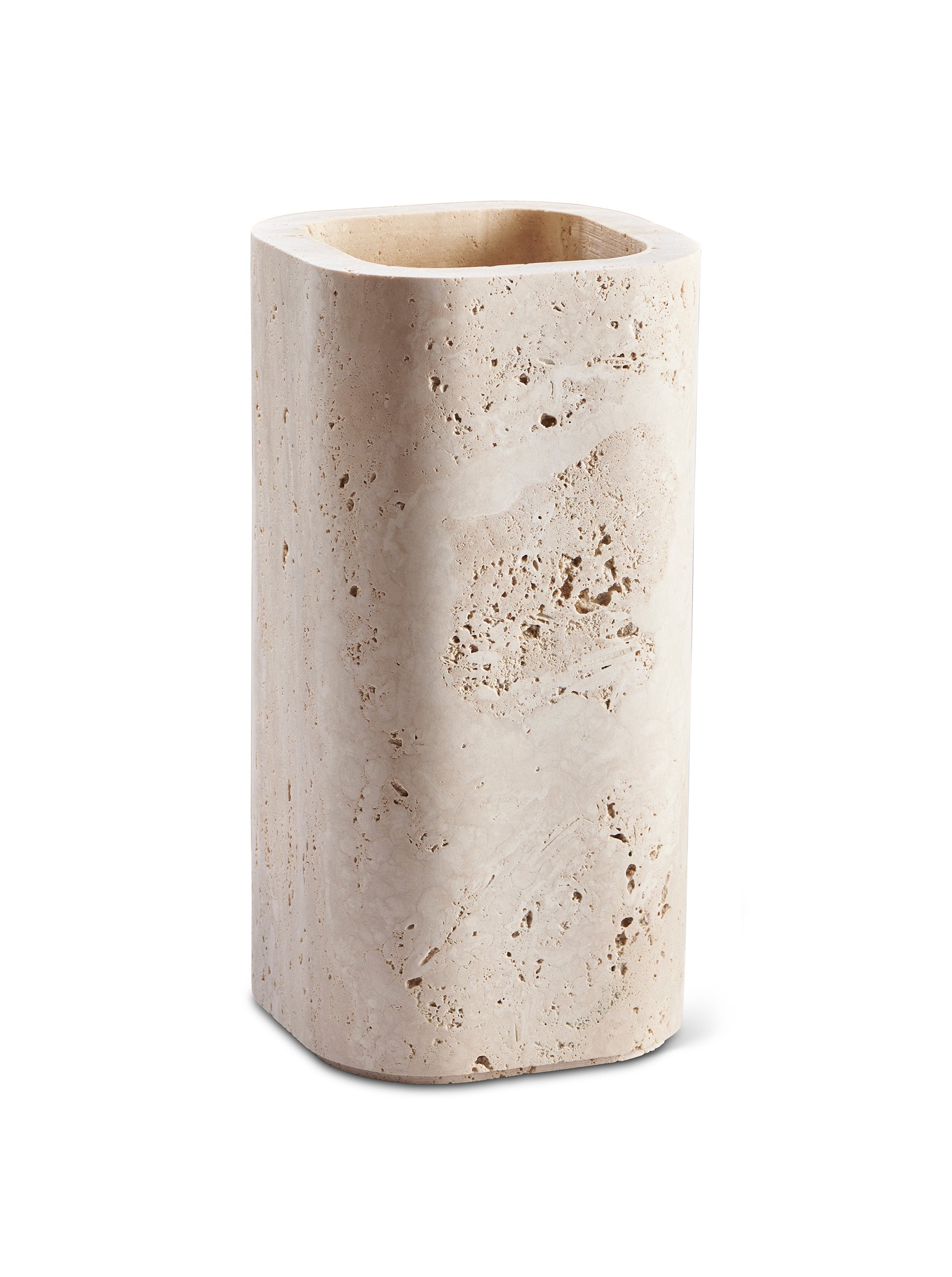 Siv | Travertin | Vase | Medium