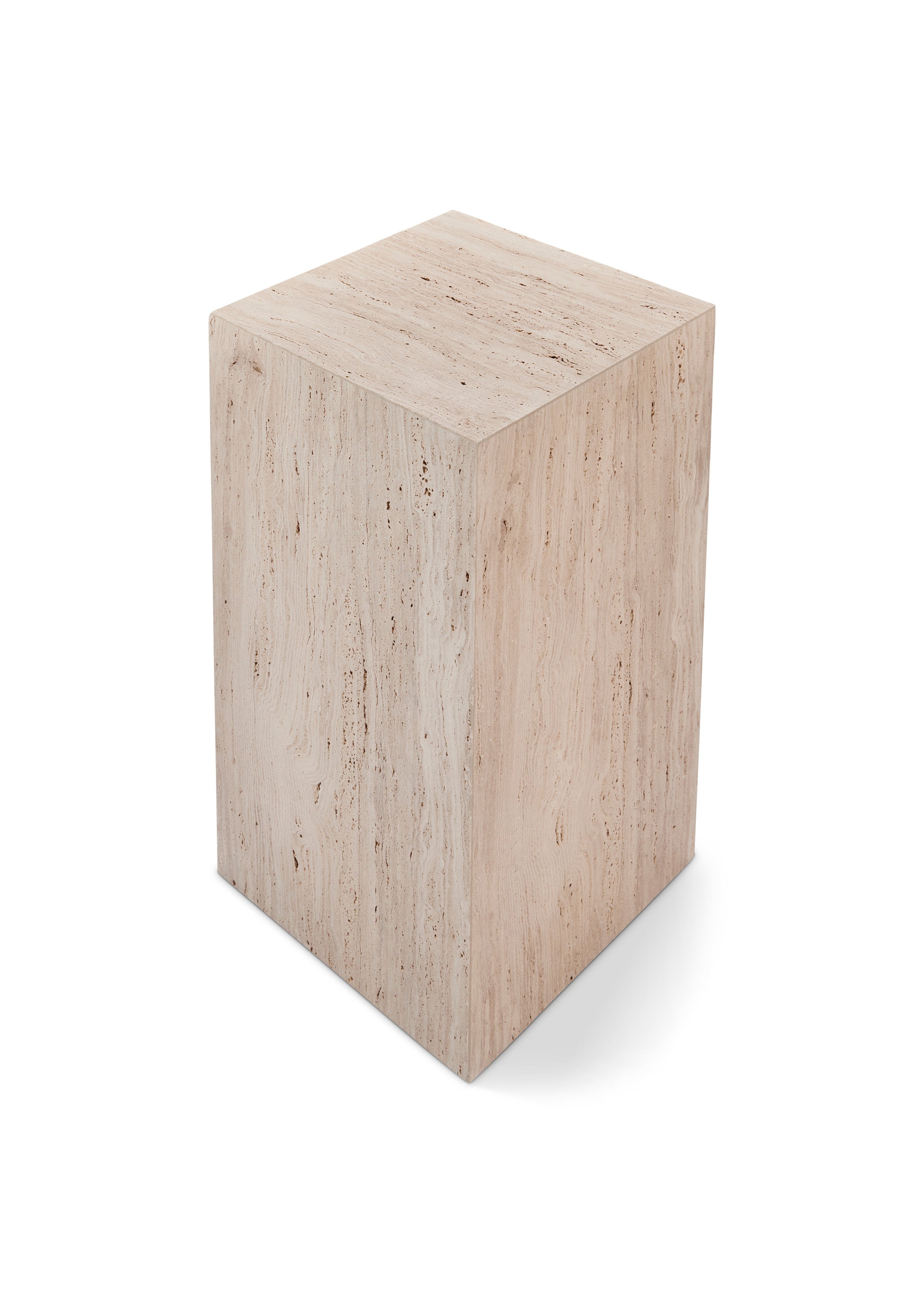 Elm | Travertine | Cube