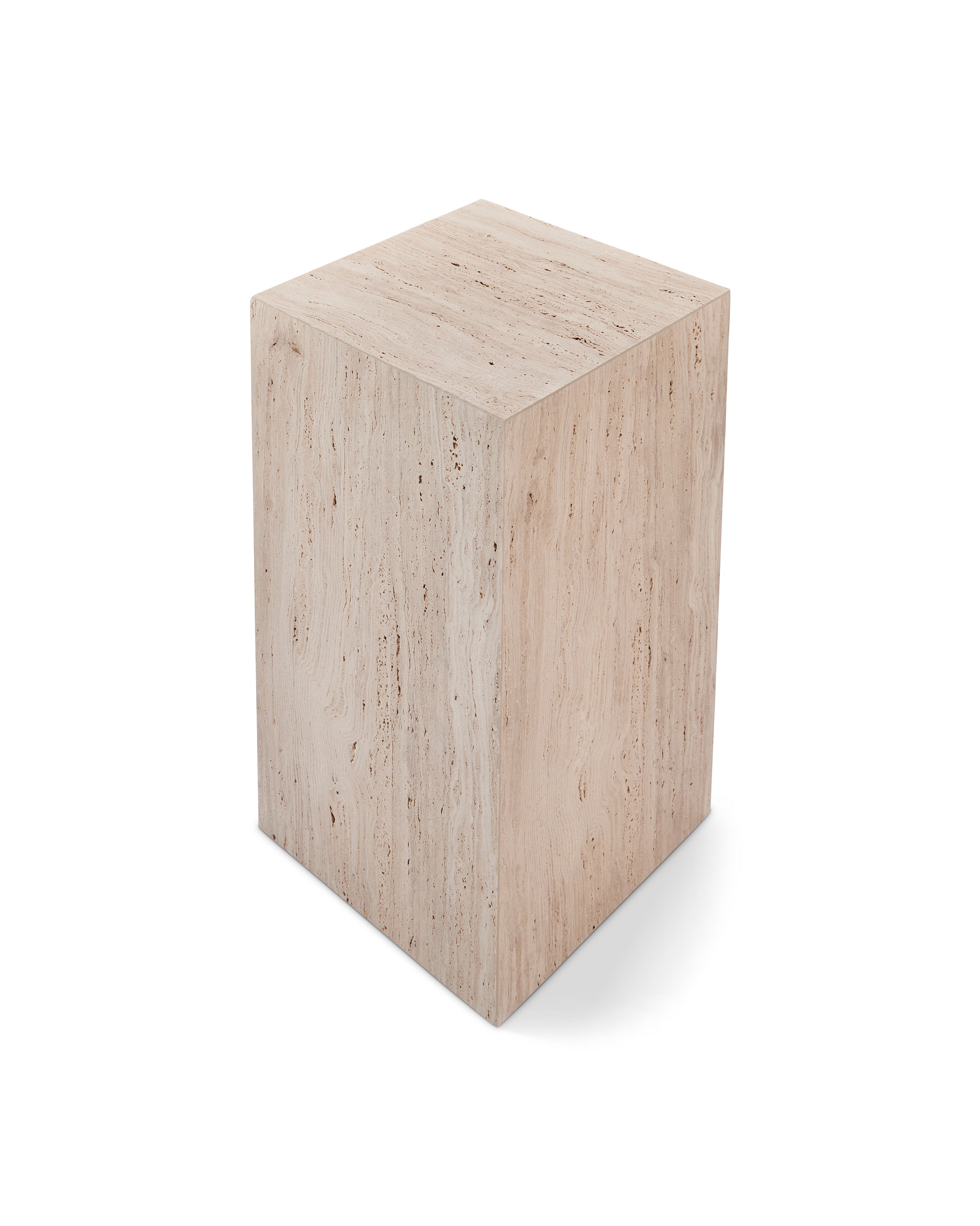 Elm | Travertine | Cube