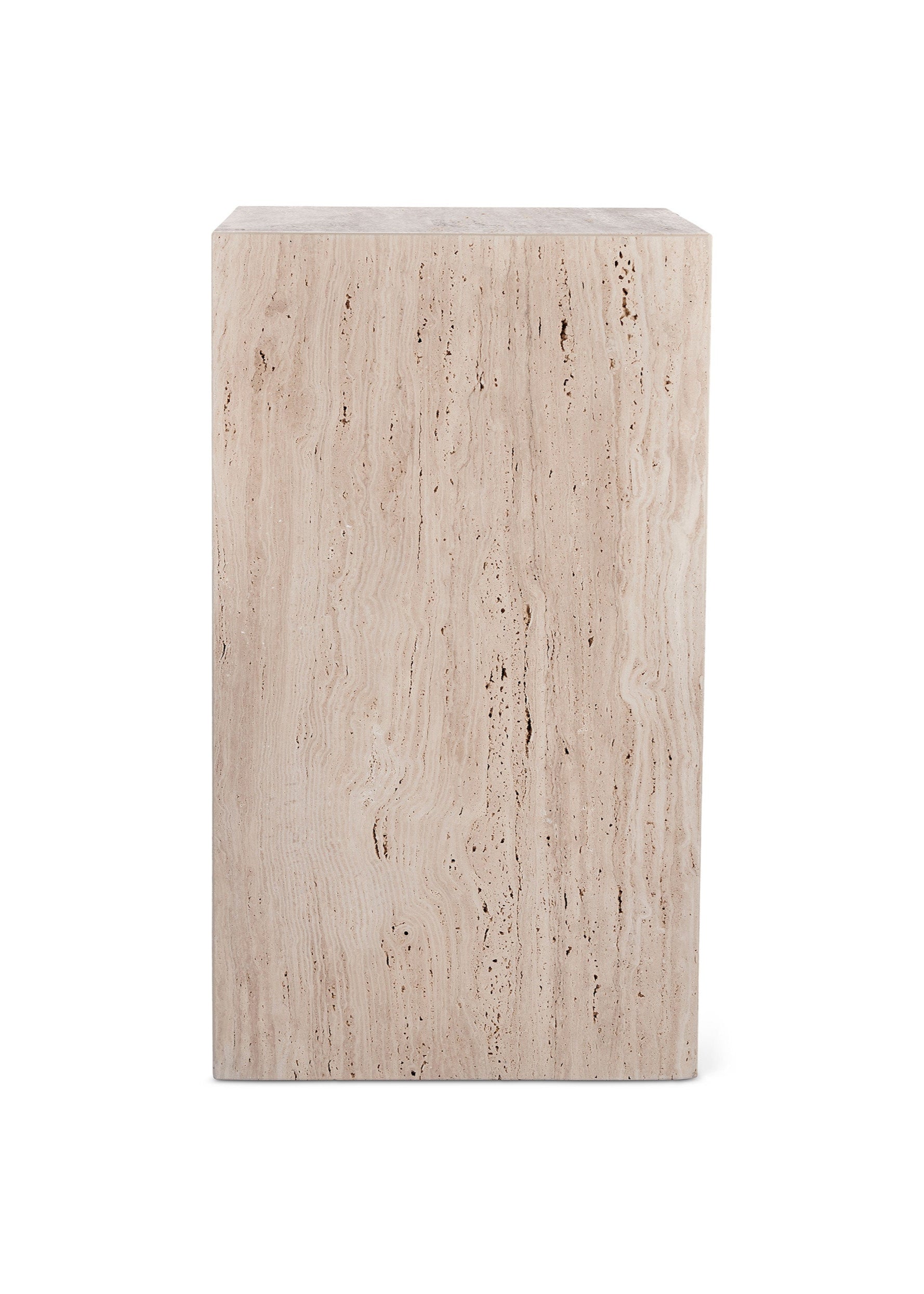 Elm | Travertine | Cube