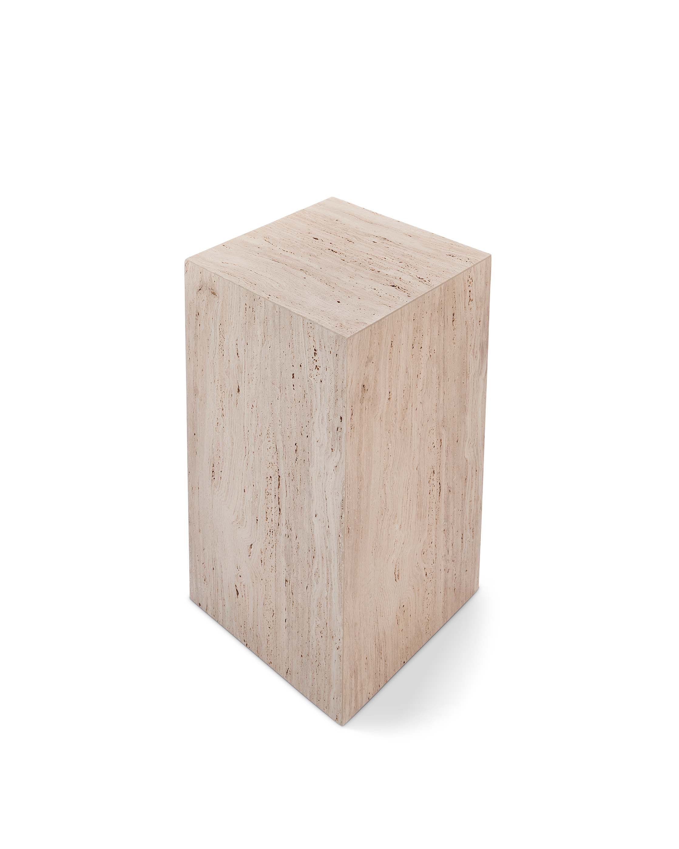 Elm | Travertine | Cube