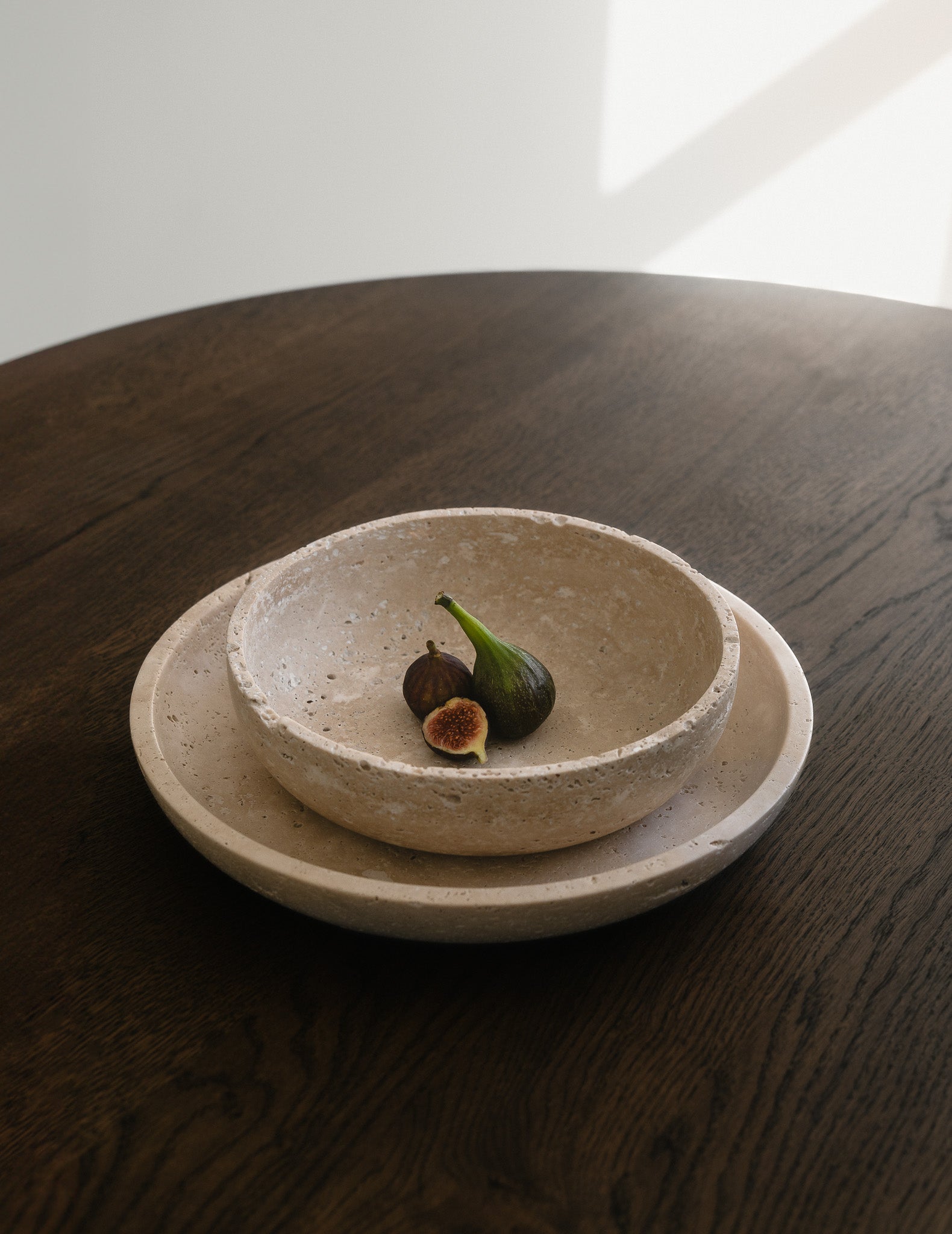 Hyben | Travertine | Bowl | Medium