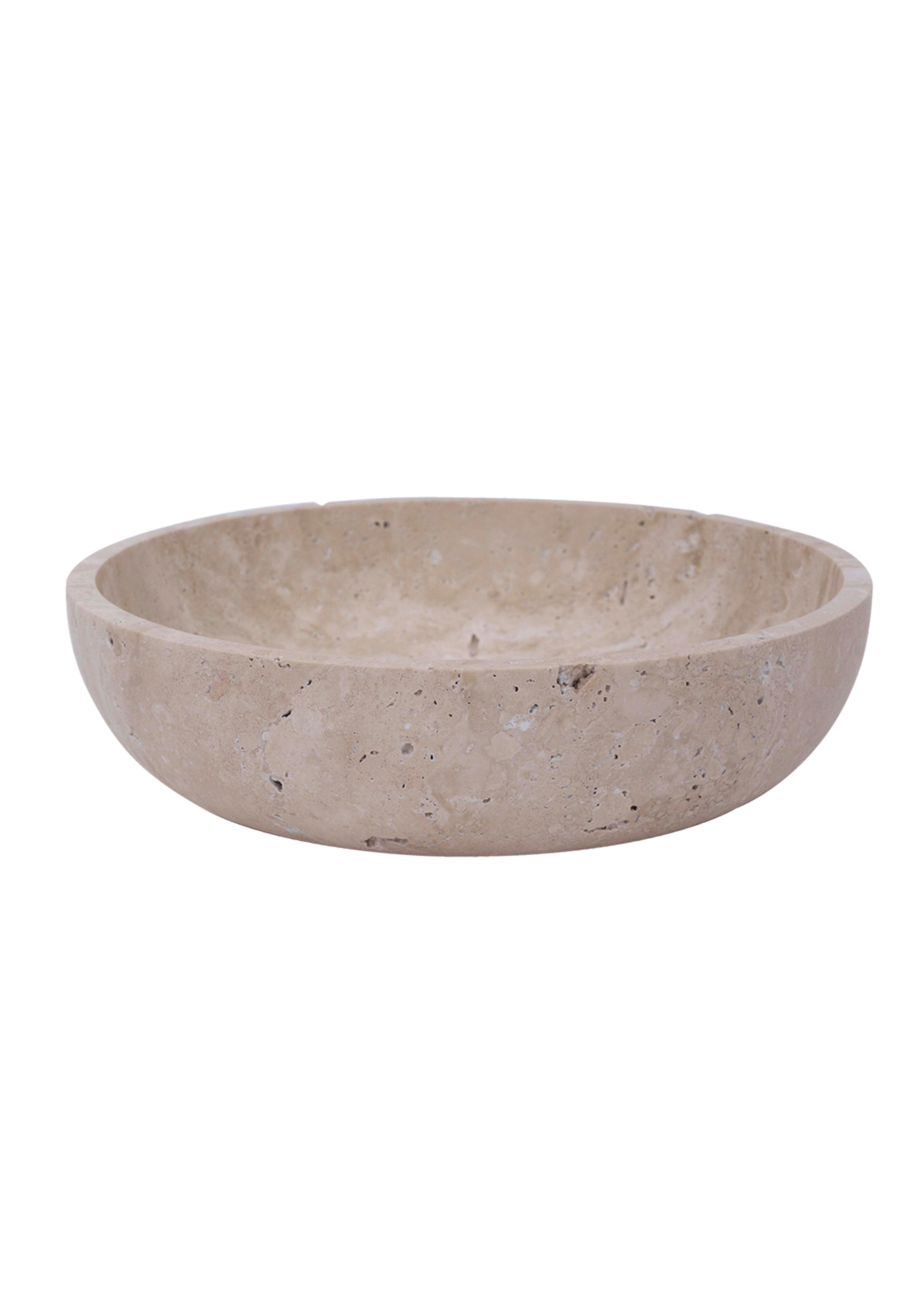 Hyben | Travertine | Bowl | Medium