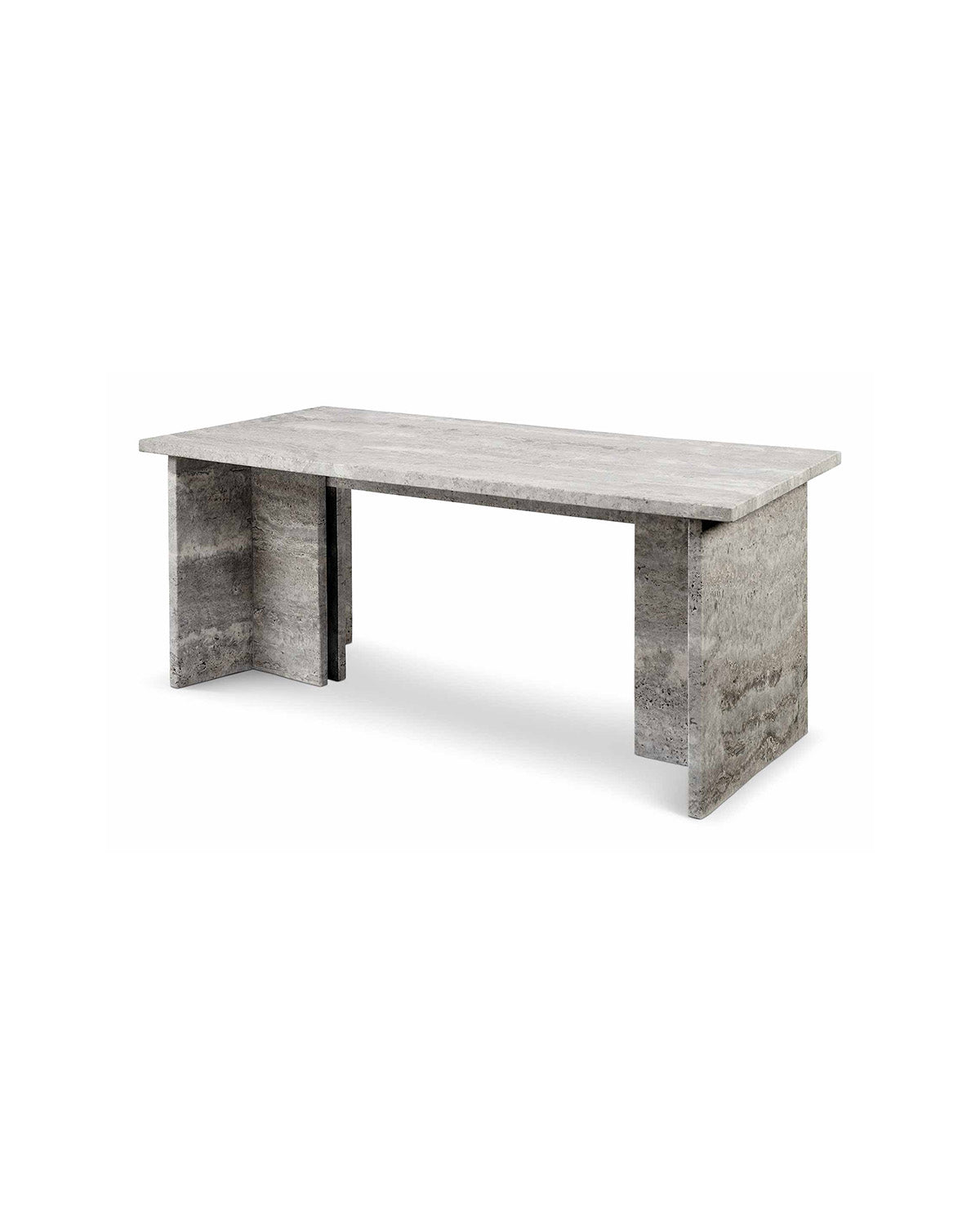 Fjer | Travertine Silver | 110 cm