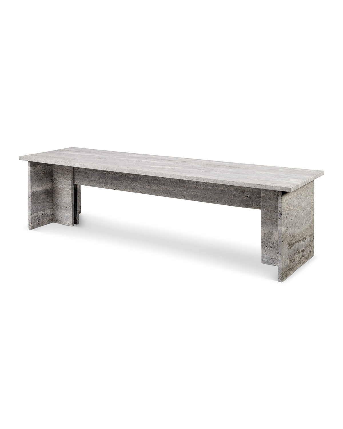 Fjer | Travertine Silver | 160 cm